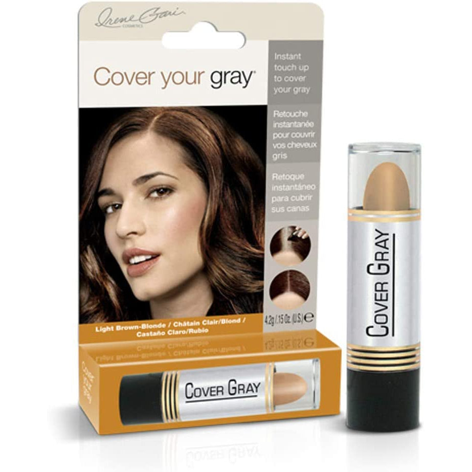 Cover Your Gray Touch Up Stick in Light Brown Blonde, instant grey root cover