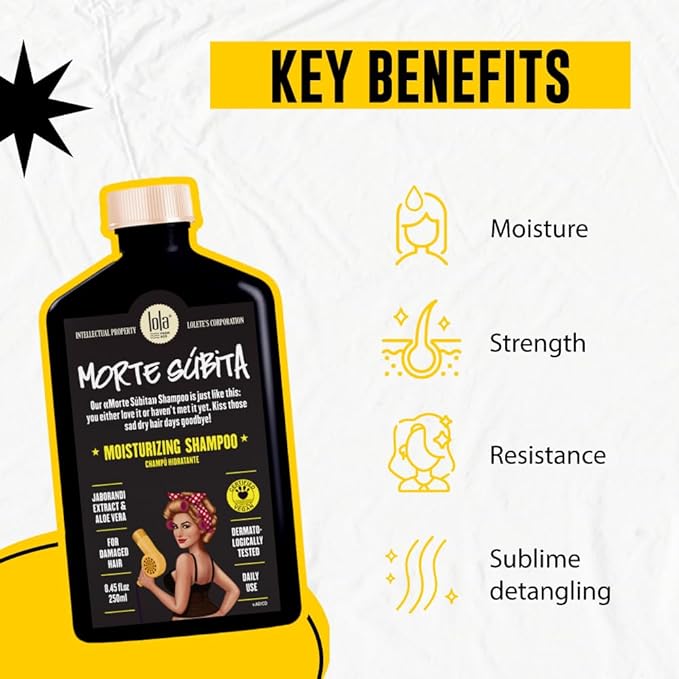 Lola From Rio Morte Súbita Moisturizing Shampoo 250ml