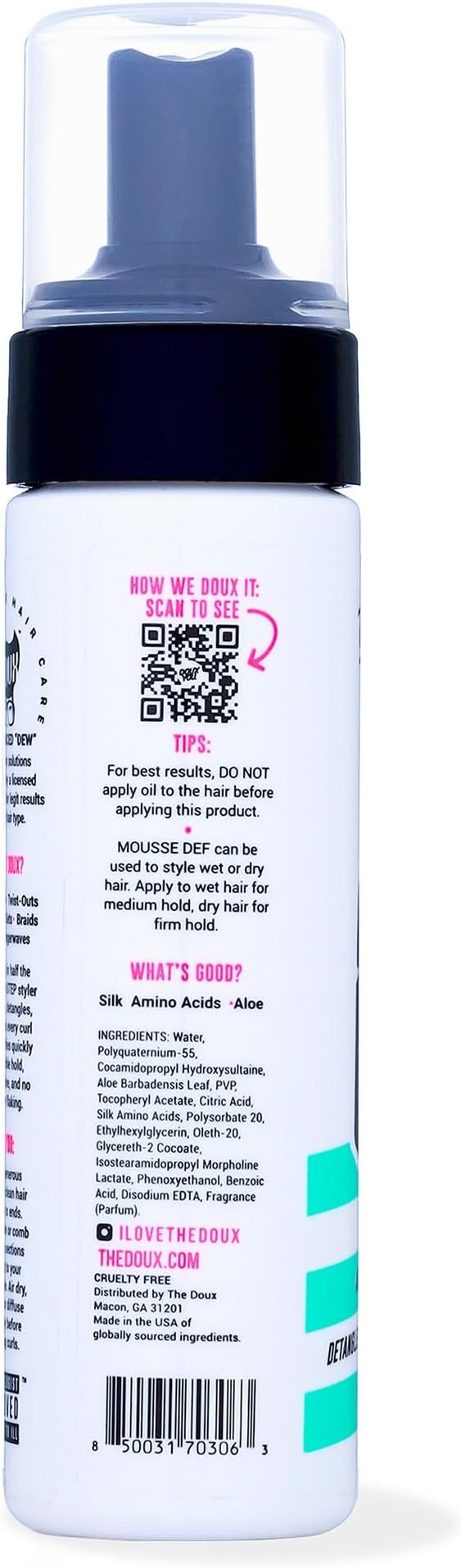 The Doux Mousse Def Texture Foam 207ml