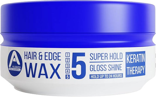 Allored Professional Keratin Therapy Hair Edge Styling & Strong Hold Gummy Wax 150ml