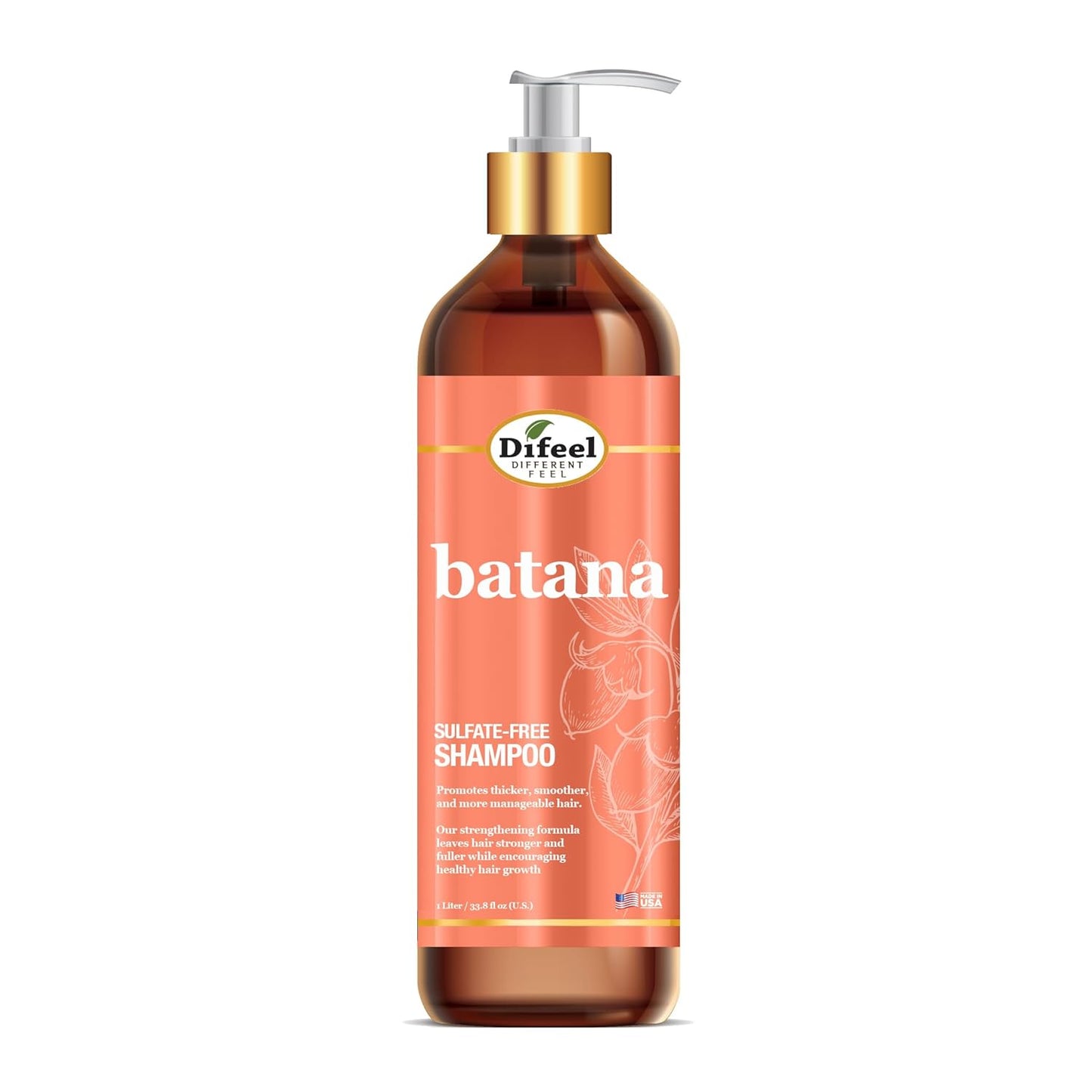 Difeel Batana Strengthening Sulfate Free Shampoo
