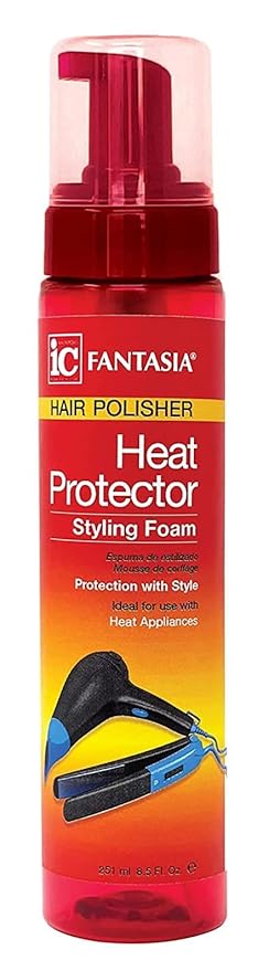 Fantasia Ic Heat Protector Styling Foam Polisher 8.5 Ounce