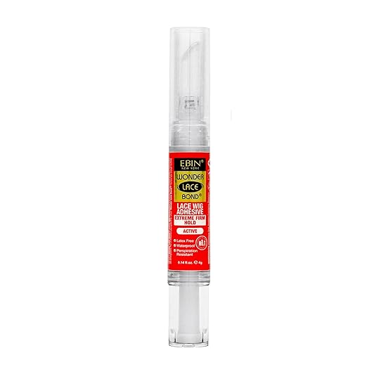 Ebin New York Wonder Lace Bond Silicone Pen Type Active Extreme Firm Hold 4g
