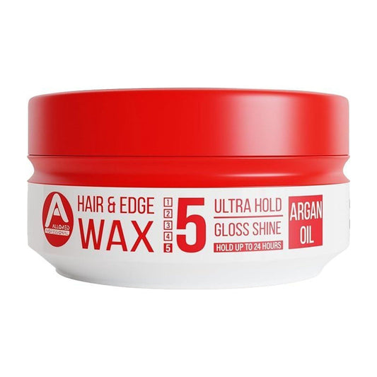Allored Professional Argan Oil Hair Edge Styling Wax Strong Hold Gummy Wax 150ml