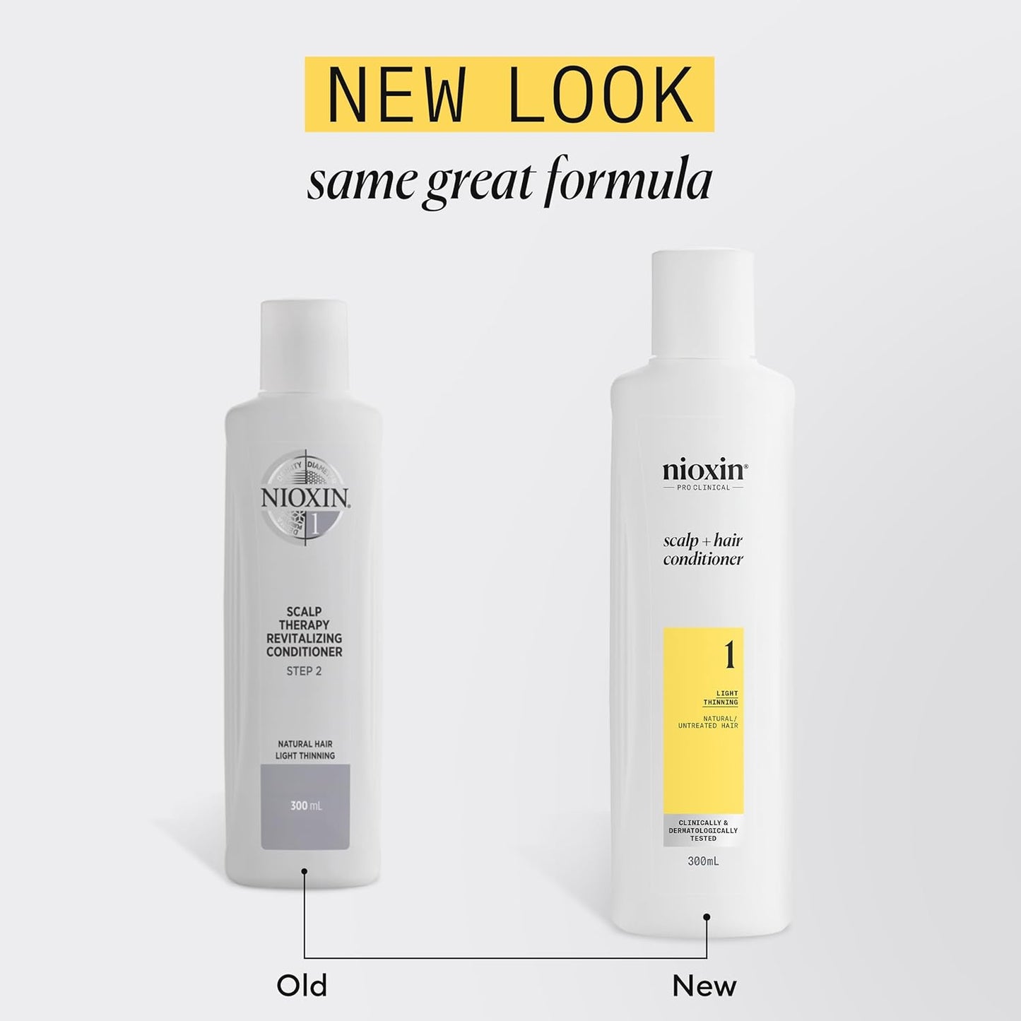 Nioxin System 1 - Hair Thickening System For Natural Hair With Light Thinning Conditioner