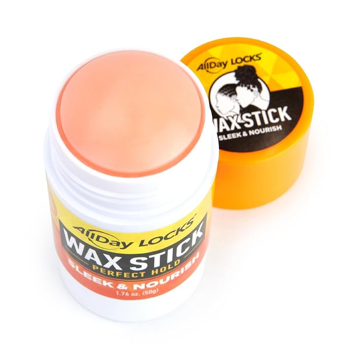 AllDay Locks Wax Stick Hair Styling Edge Control Slick Stick 1.76Oz