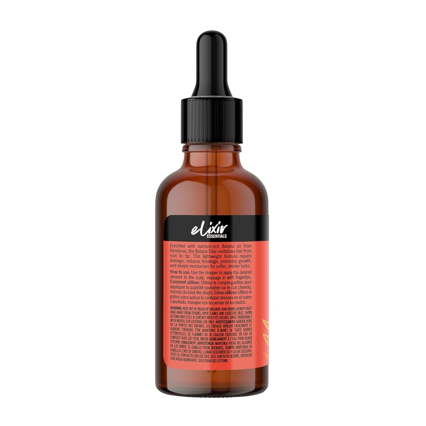Aunt Jackie's Curls & Coils Batana, Jojoba & Rice Elixir Hair and Scalp Oil 2 oz