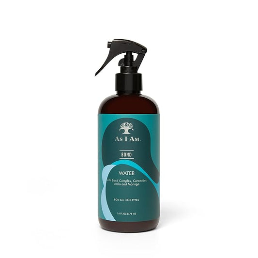 As I Am Bond Water With Moringa, Amla, & Ceramides 16oz