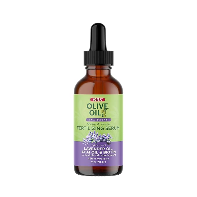 ORS Olive Oil Braidzone Fertilizing Serum with Lavender, Acai & Biotin 2oz