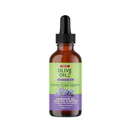 ORS Olive Oil Braidzone Fertilizing Serum with Lavender, Acai & Biotin 2oz