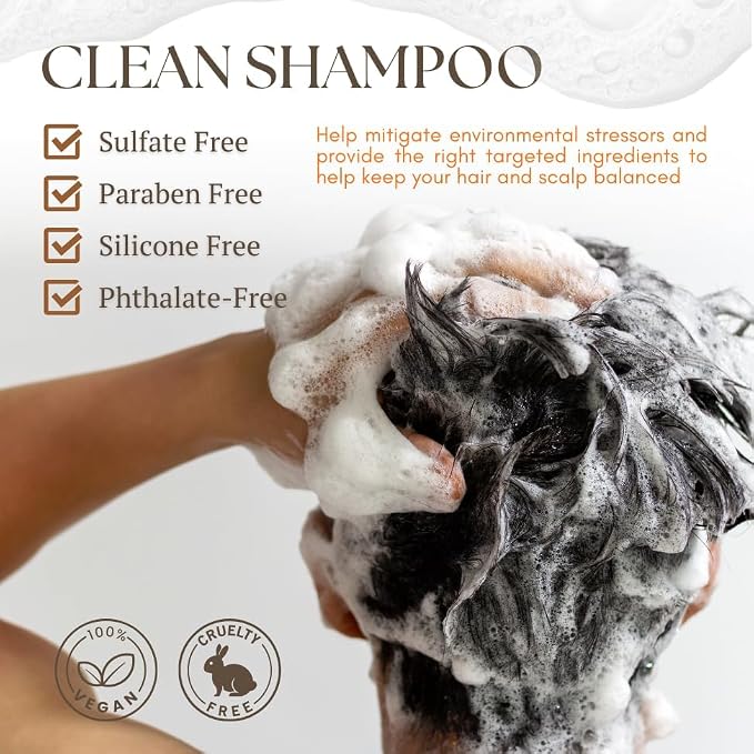 Netwurks Regrowth Hair and Scalp Revitalizing Shampoo for Split Ends and Breakage 8Oz