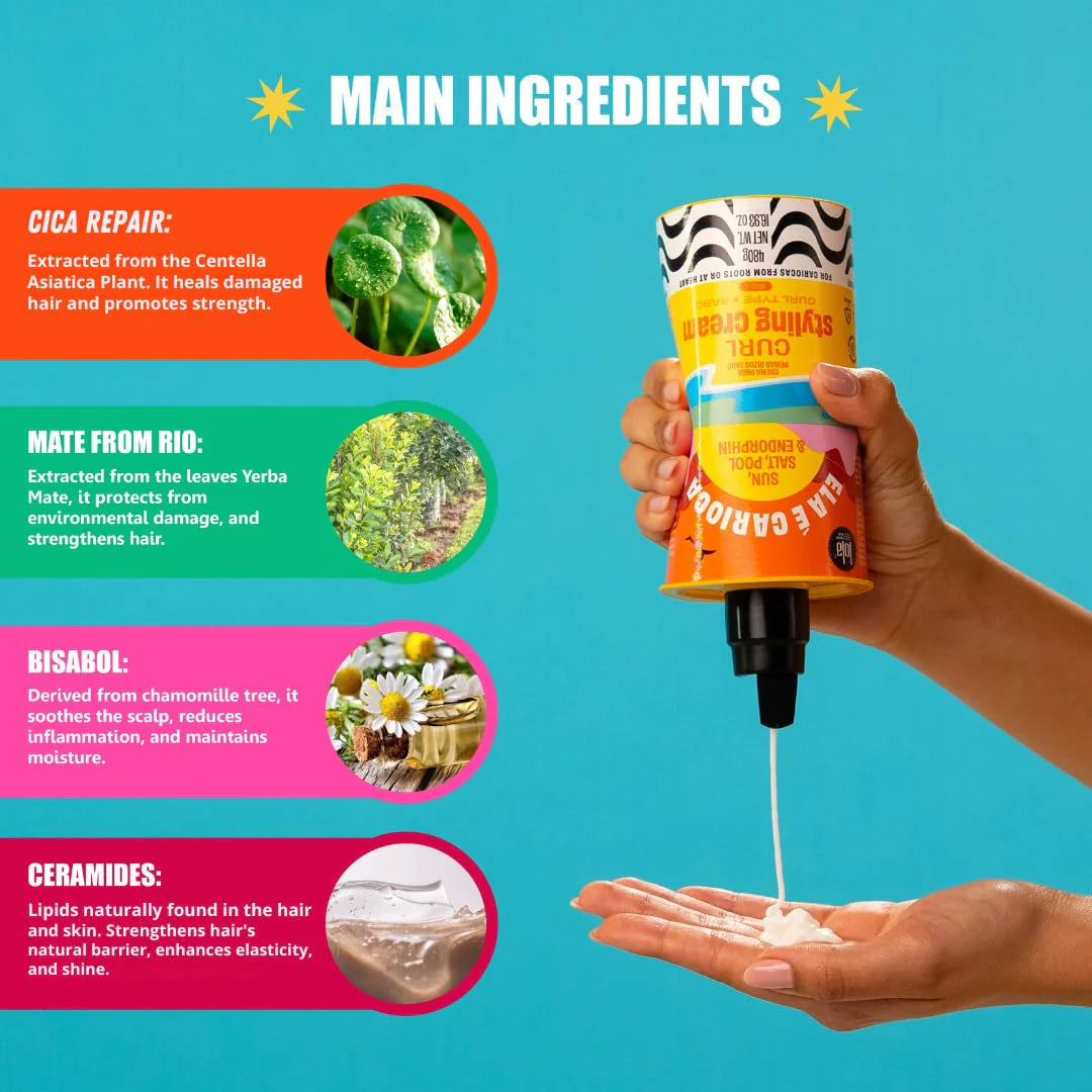 Lola From Rio Ela E Carioca 3ABC Curl-Defining Cream 16.93oz