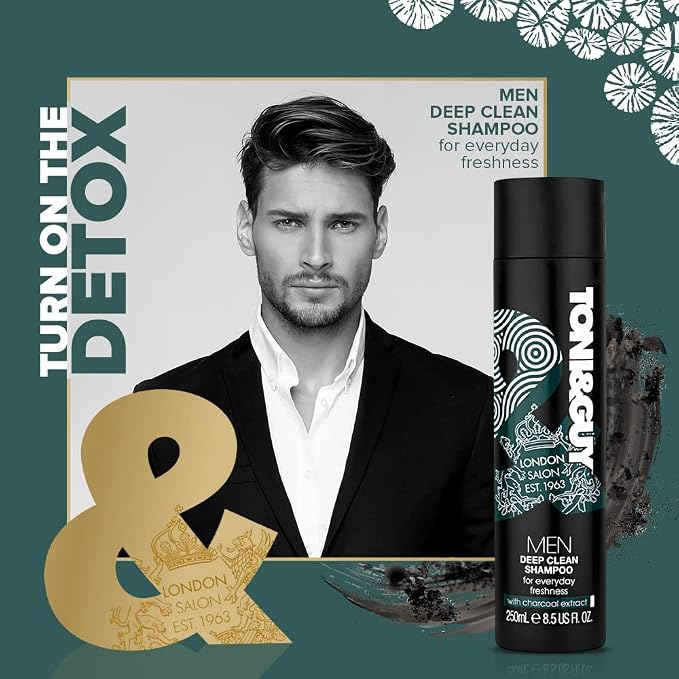 Toni & Guy Men Deep Clean Shampoo, 250 ml