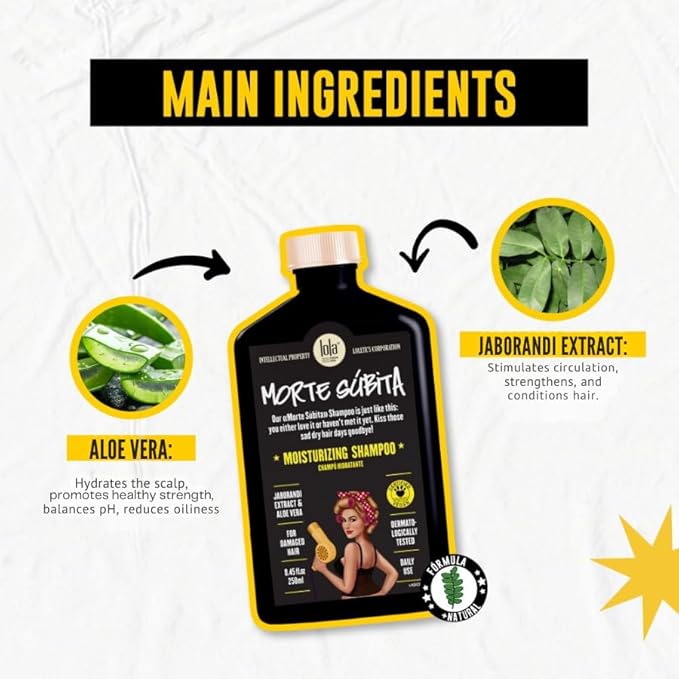 Lola From Rio Morte Súbita Moisturizing Shampoo 250ml