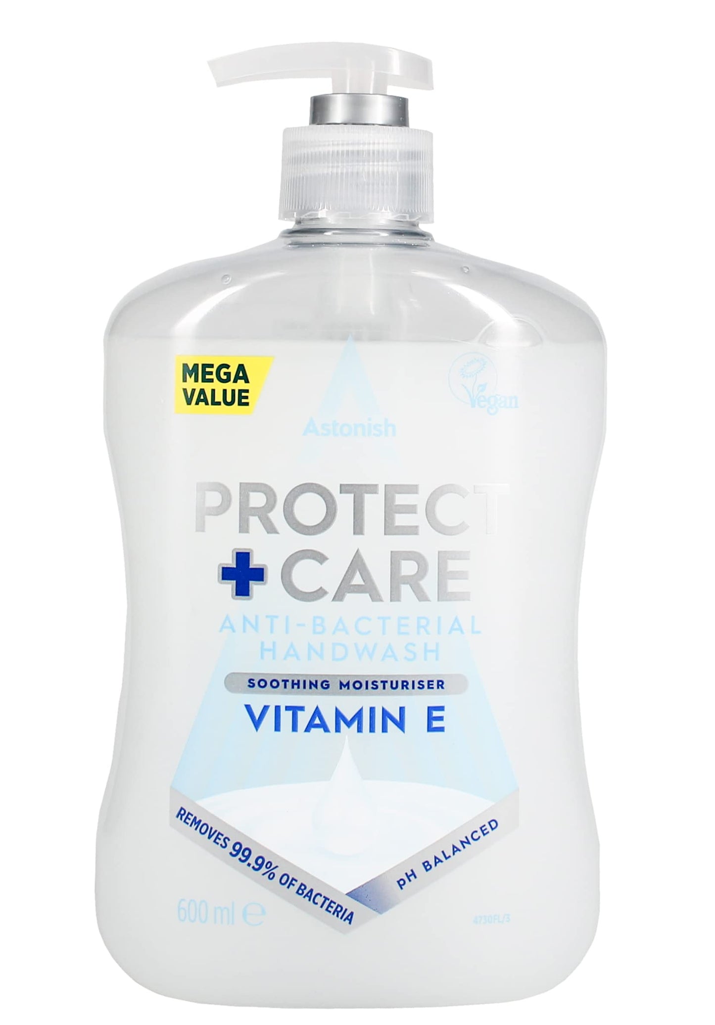 Astonish Protect + Care Anti-Bacterial Handwash 600ml