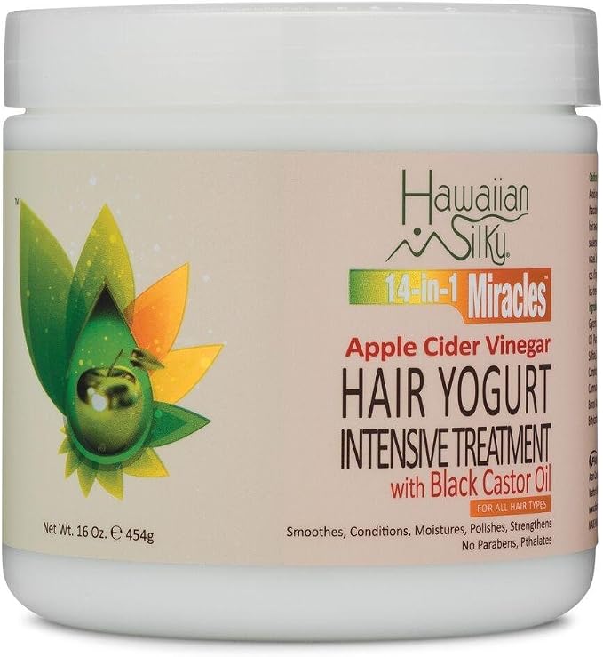Hawain & Silky Hair Yogurt Intensive Treatment 16 Oz