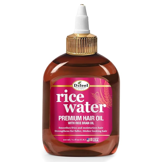 Difeel Rice Water Premium Hair Oil 7.1 oz