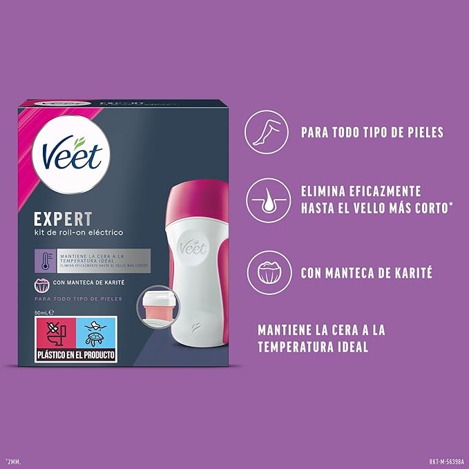 Veet Easy Wax Roll-On Electric Kit -50ml