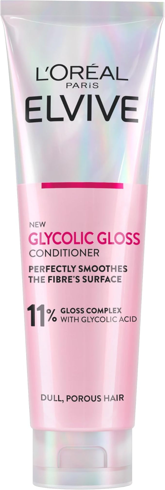 L'Oreal Paris Elvive Glycolic Gloss Conditioner With Gloss Complex and Glycolic Acid 150ml