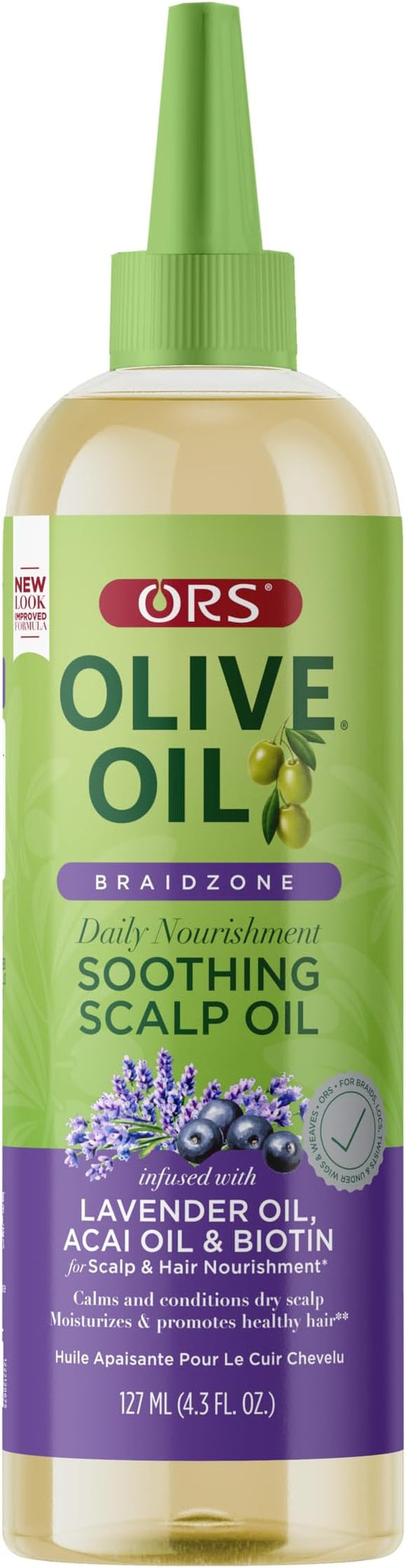 Organic Root Stimulator Olive Oil Nourishing Exotic Scalp Oil 4.3 oz