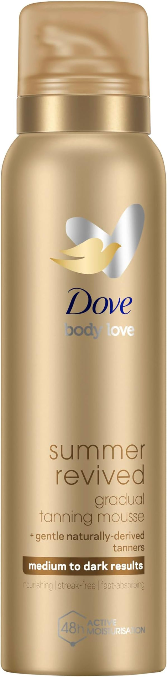 Dove Summer Revived Medium to Dark Gradual Tanning Mousse 150ml