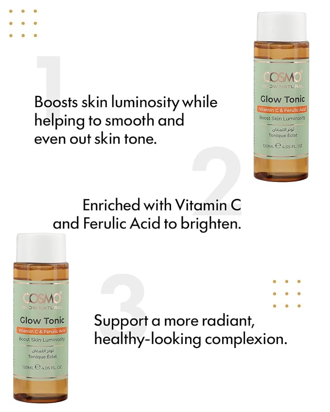 Cosmo Glow Tonic Natural Glow Face Toner 120ml