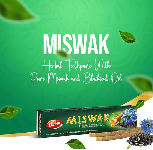 Dabur Miswak Blackseed Toothpaste - 100ml