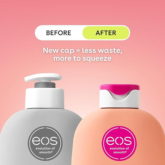 eos Shea Better Body Lotion Pink Champagne 24-Hour Moisture Lightweight & Non-Greasy 16Oz