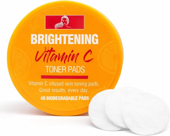 Beauty Formulas Brightening Vitamin C Toner 40x Pads