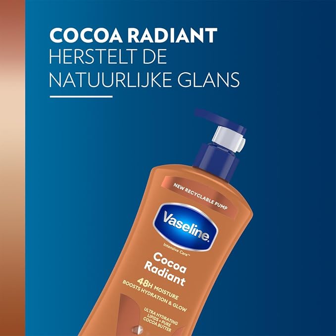 Vaseline Cocoa Radiant Body Lotion 600ml