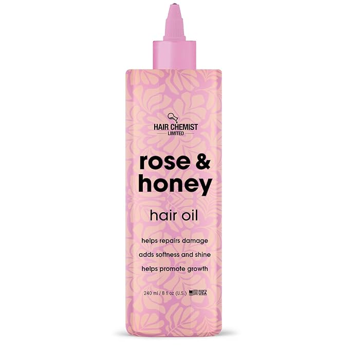 Hair Chemist Rose & Honey Hair Oil 8 oz