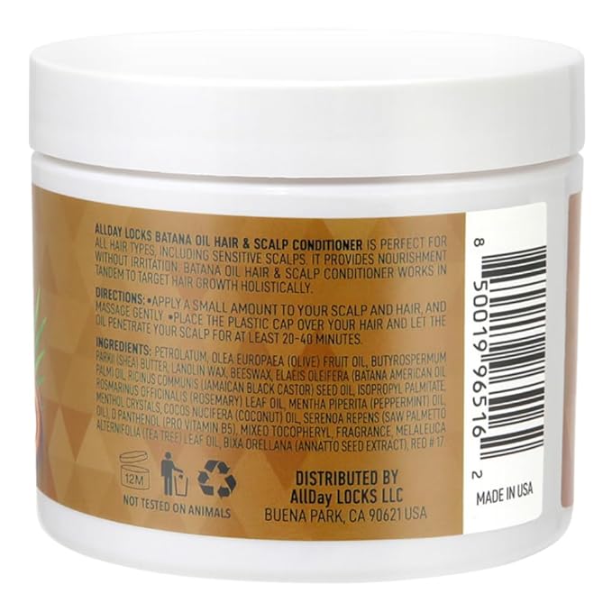 Allday Locks Batana Scalp Conditioner For Scalp Nourishment 4oz