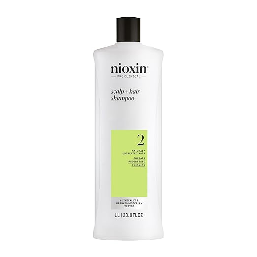 Nioxin Pro Clinical  2 Scalp + Hair Thickening Shampoo 1L