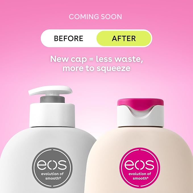 eos Shea Better Body Lotion Strawberry Dream, 24-Hour Moisture Skin Care 16Oz