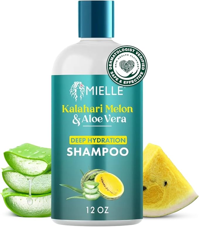 Mielle Kalahari Melon & Aloe Vera Deep Hydration Shampoo 12oz