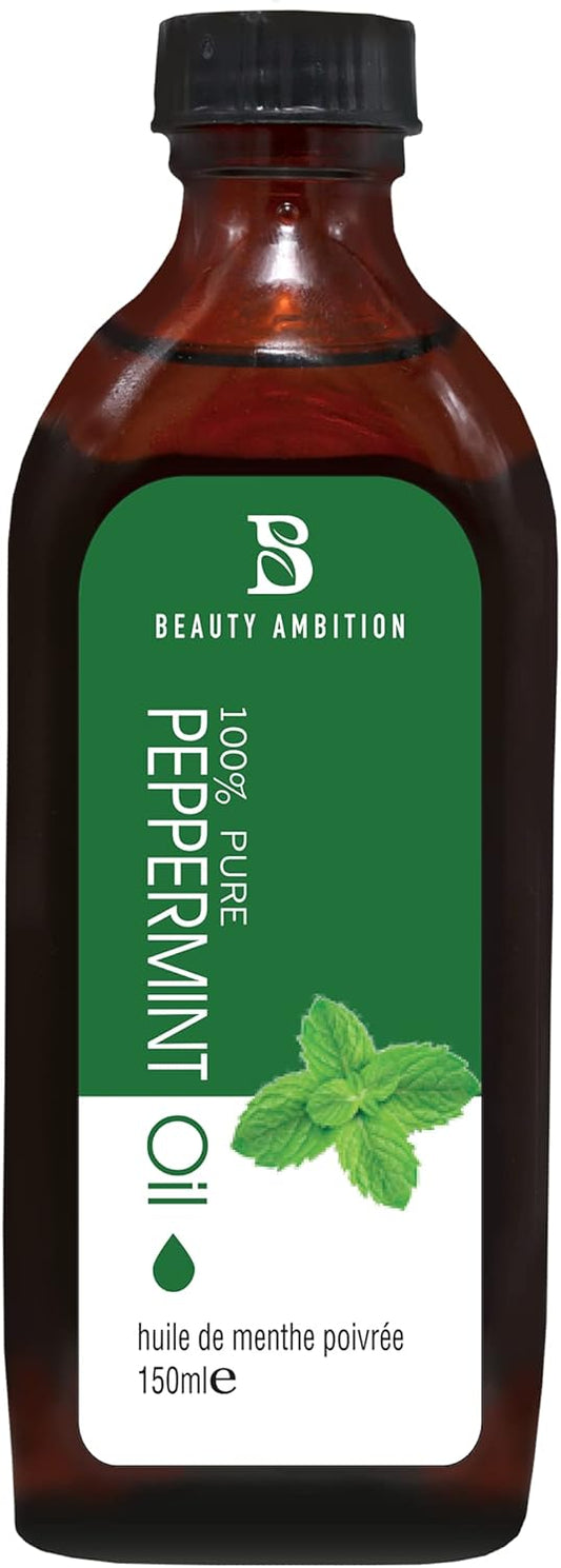 Beauty Ambition 100% Peppermint Oil Natural and Herbal Oil 150ml