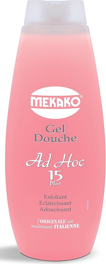 Mekako Exfoliating Shower Gel, Lightening, Softening - 420 ml