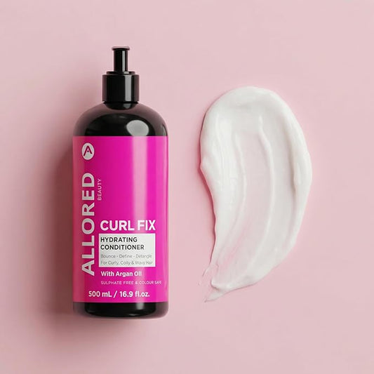 Allored Beauty Curlfix Hydrating Conditioner With Argan Oil 500ml