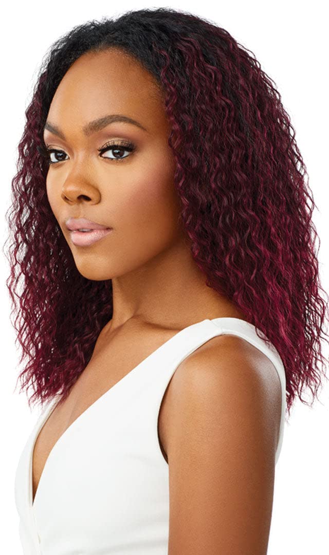 Quick Weave Outre Half Wig Wet N Wavy Spanish Curl 16"