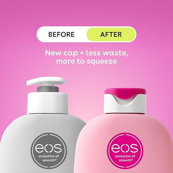 eos Shea Better Body Lotion Pomegranate Raspberry, 24-Hour Moisture 16Oz