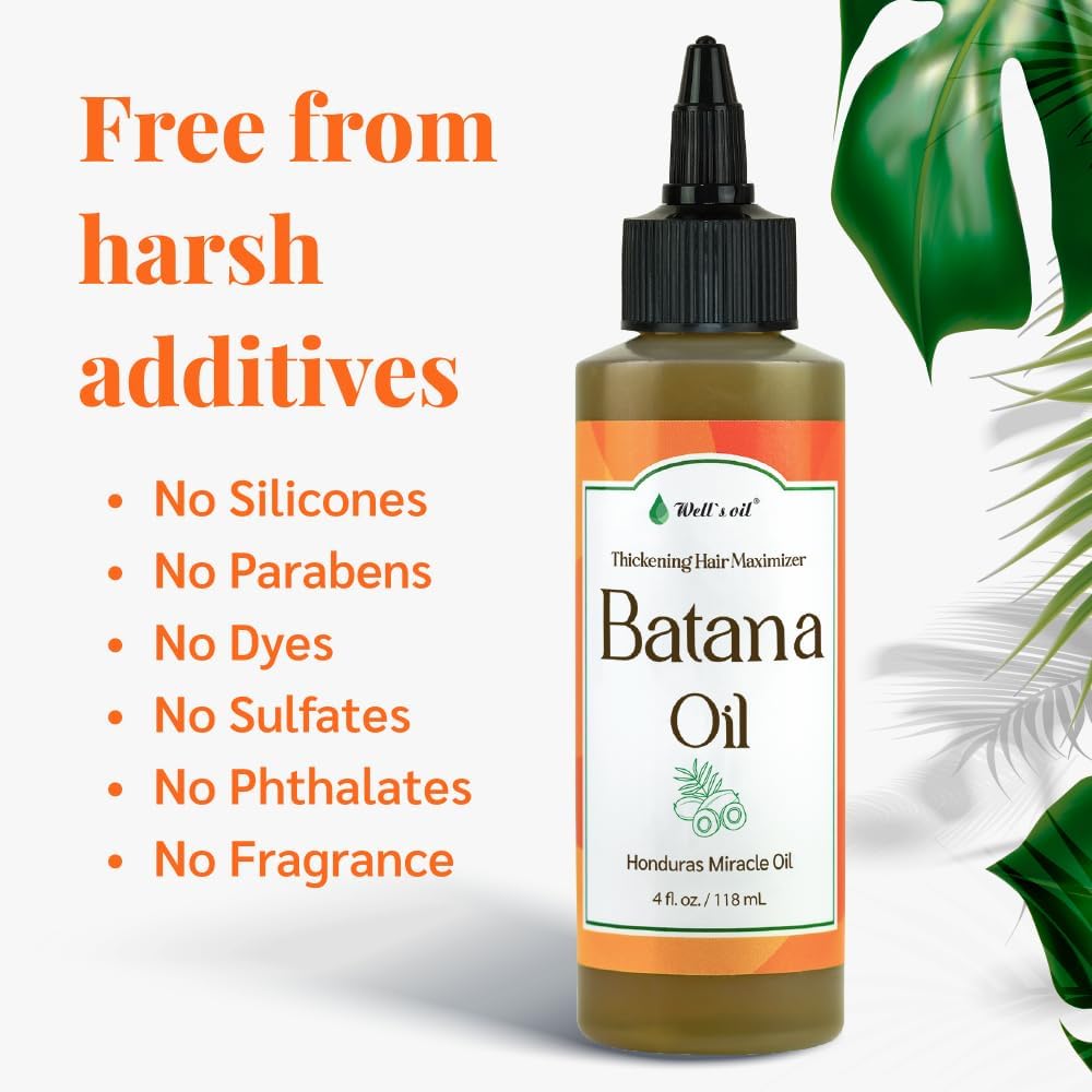 Well's Oil Batana Oil 100% Natural Organic Raw Batana From Honduras