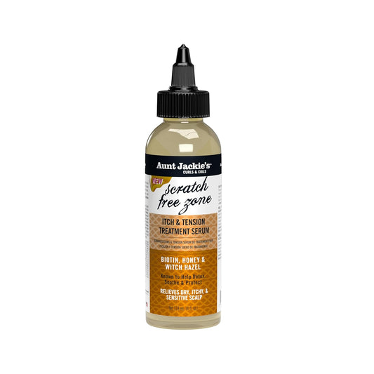 Aunt Jackie's Braid + Twist Collection Scratch Free Zone Itch & Tension Treatment Serum 4OZ