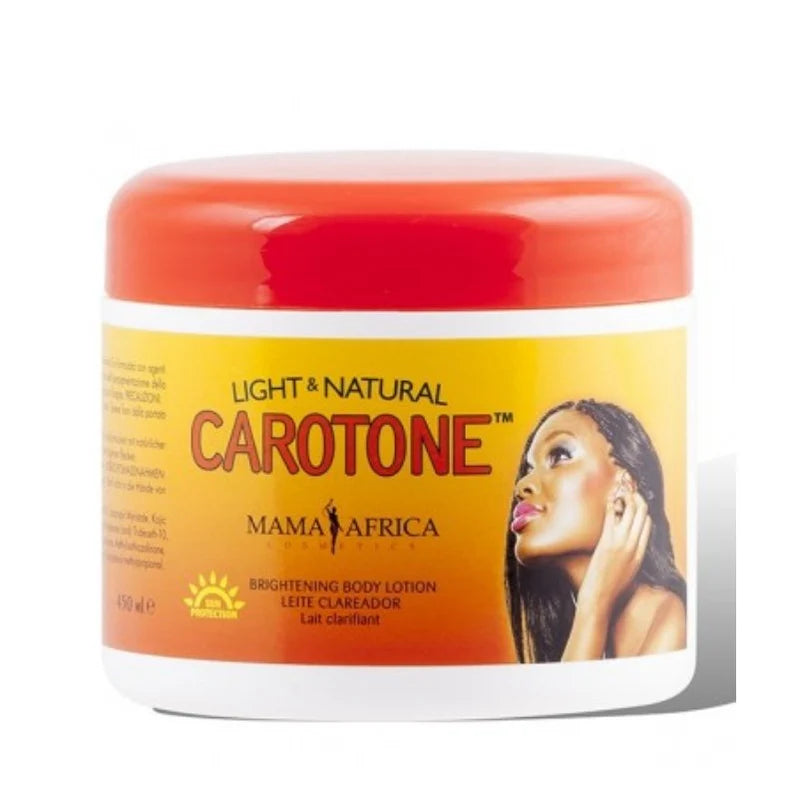 Carotone Brightening Body Cream Jar By Mama Africa 450ml