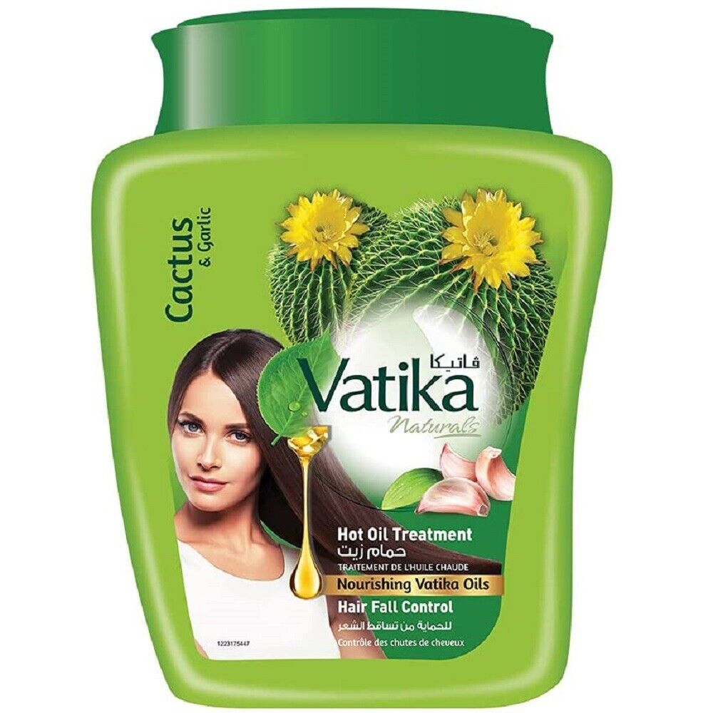 Vatika Garlic And Cactus Hot Oil Treatment - 500g