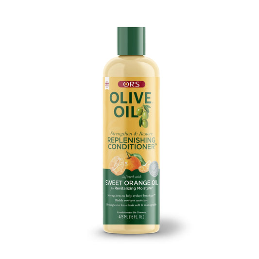 Organic Root Stimulator Olive Oil Replenishing Conditioner Infused With Sweet Orange Oil For Revitalizing Moisture - 16.0 Oz