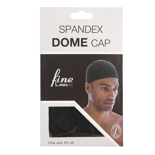 Fine Lines Spandex Dome Cap 6384-1