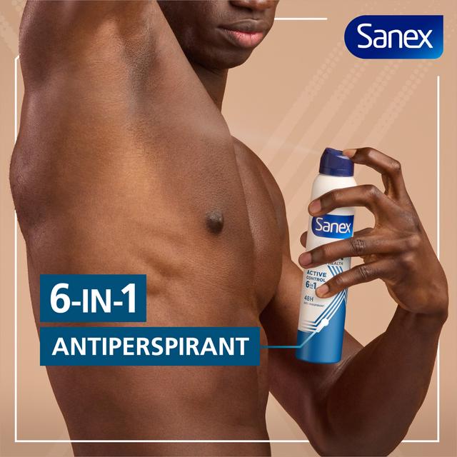 Sanex Men Active Control Antiperspirant Deodorant Spray 200ml