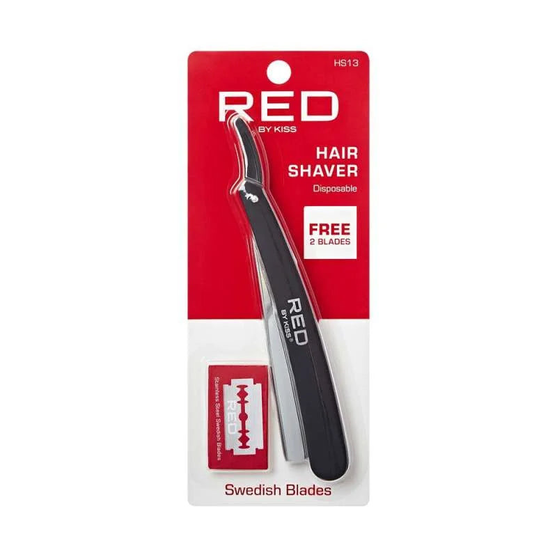 Red By Kiss Disposable Hair Shaver With 2 Pcs Blades