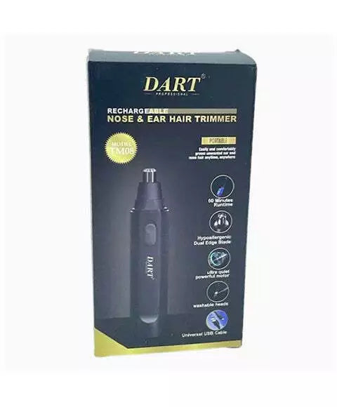 Dart Professional Portable Rechargeable Nose And Ear Hair Trimmer