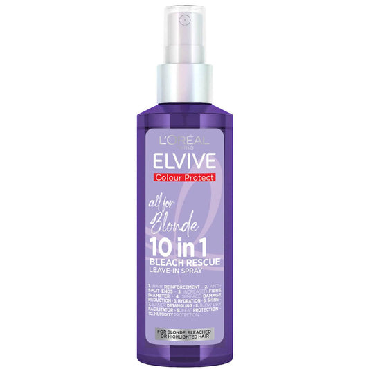 L'Oreal Elvive Colour Protect 10 in 1 Bleach Rescue Leave In Spray 150ml